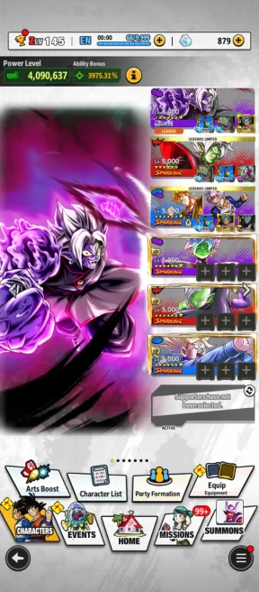 T21-IOS+Android-Team Future+UL Zamasu Red Star+Equipment+12 Legends Limited Zamasu Red+Goku Black+Gohan and Trunks+Rose+Vegito+Cell