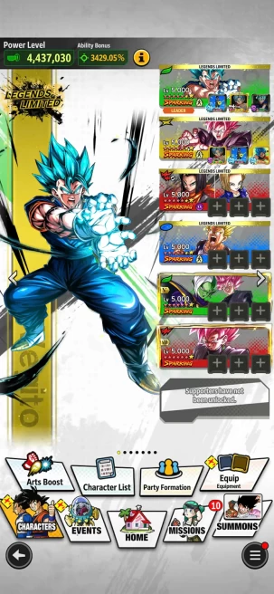 T18-IOS+Android-Nice Team+ Legends Vegito 12 Red Star+Trunk and Gohan 12 Red Star+Goku Black 12 Red Star+Zamasu+Cell+Android 17 18 12 Red Star