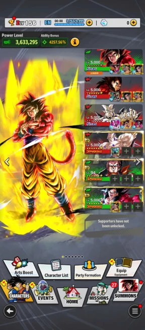 B12-IOS+Android-4 UL(SS4 Goku Full Red Star+SS4 Vegeta)+13 Legends+Equipment+Team GT+SS4 Gogeta+Super 17+Super Baby 2+Goku GT