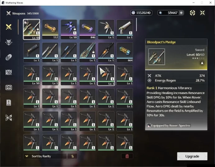 SEA | Starter Verina + Astrite 59,4K + 109 Lustrous Tide + 10 Radiant Tide | DB Lv26 | Female MC | Log Kuro |Check SS (WW2245)