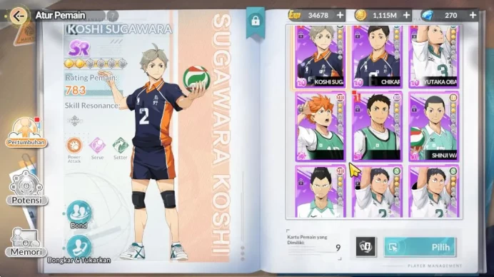 [SEA]Lv27|270 DM|UR Kuroo + 2 SSR (Lev Haiba,Satori Tendo) + 9 SR,Etc|Log Google| Check SS(HFH712)