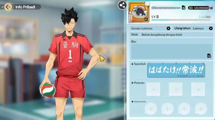 [SEA]Lv27|270 DM|UR Kuroo + 2 SSR (Lev Haiba,Satori Tendo) + 9 SR,Etc|Log Google| Check SS(HFH712)