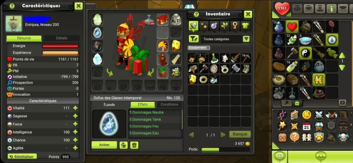 Eni Lv 200 Serveur Kelerog !! DDG/DOMAKURO Mètier/Orenement Non Certifier !!