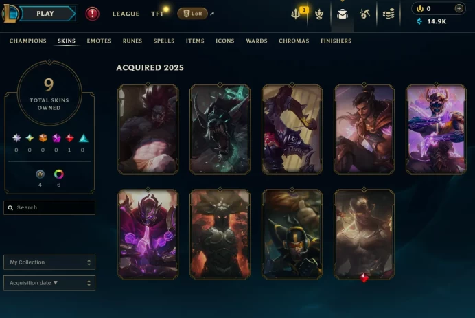 	 [EUW] S16! - SPLIT 1! - Platinum 1 - 1 WİN - 0 Lose - 14.9K Be - Honor 5 - Instant Delivery