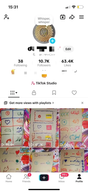 Instanly Delivery/ Germany Monetized 10K Followers+60K Likes Account/ Creator Rewards Program Activated/ Live Stream/ Full Access