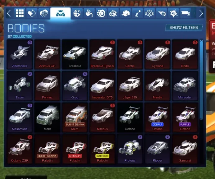 STOCK983 //Fennec Mantis 200+ BM Exotic Import Bodies Boosts Wheels (K)