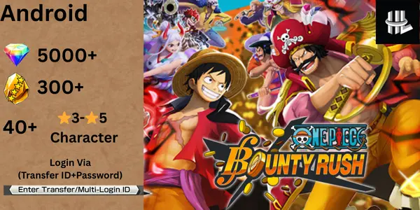 [Global-Android] 5000 Diamonds | 300 Gold Fragments | 40+ 3-5 Star Character | Instant Delivery | See Description