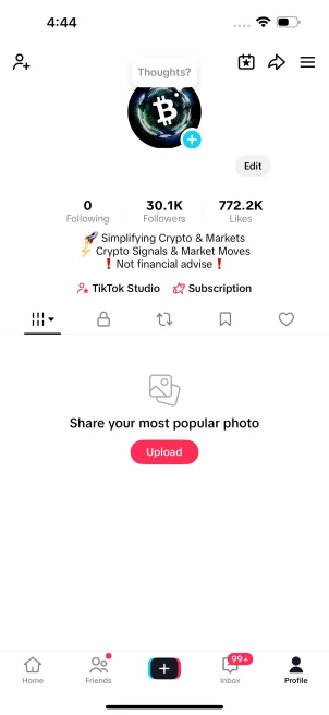 100% Monetized UK Account Creator Rewards Program Active | 30k Real Followers & 772k Likes | Real Screenshots + Full Access + Good Standing