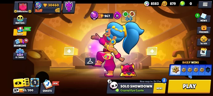 [Code 8964] Level 220 / 30k Trophy + 208 Skins / Very Cheap