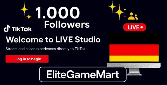 Germany | Live Phone | TikTok 1.000 Followers | Live Studio You Can Activated | Full Mail Access |
