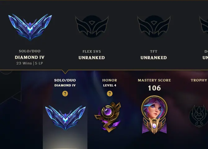 [EUW] Season 2026 - Diamond 4 - 60 Winrate - 36K Be - Honor 4 - +28/-12 LP Gain - Safe - Instant Delivery