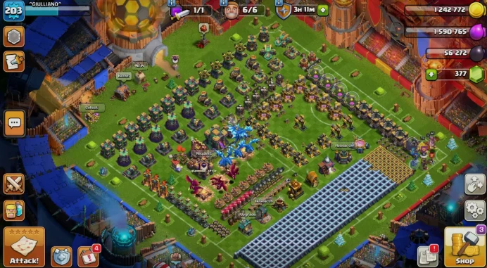 [TH 15] | Clash Of Clans | 203 Level | 73/76/46/50 Hero | Instant Delivery | Lifetime Warranty | 100% Secure | 24/7 Support