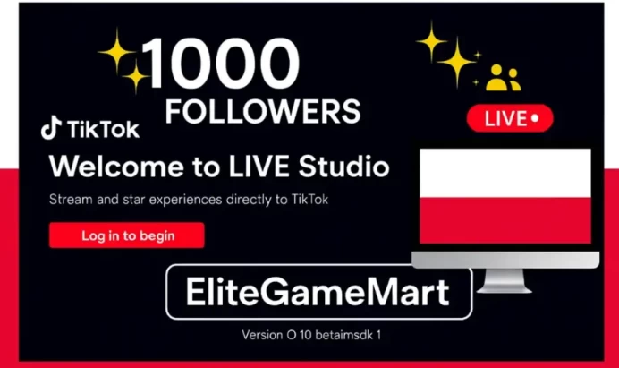 Poland Live Phone Account | TikTok 1.000 Followers  | Live Studio can be activated | Full Mail Access