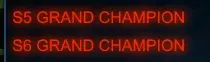 RL3 //Fennec McLaren Komodo 2 GC Titles BM CR S5 S6 Grand Champion Level 558
