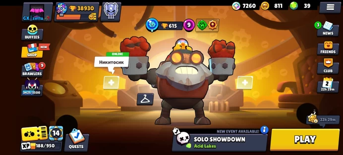 [Code 8985] Level 180 / 38k Trophy + 169 Skins / Very Cheap