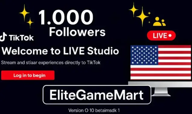 United States | Live Phone | TikTok 1.000 Followers | Live Studio You Can Activated | Full Mail Access |