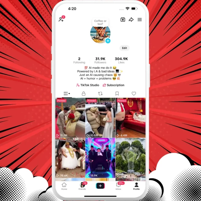 IA Monetized Account Creator Rewards Program Active | 31k Real Followers 304k Likes | Real Screenshots + Full Access + Account in Good Standing