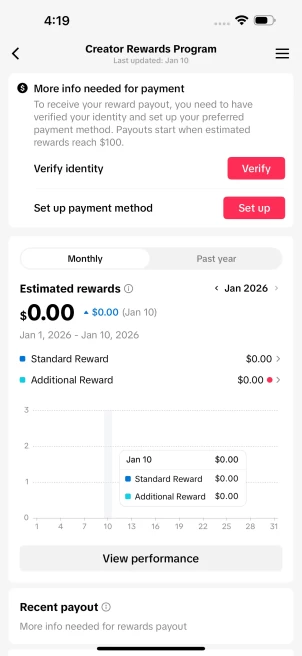 IA Monetized Account Creator Rewards Program Active | 31k Real Followers 304k Likes | Real Screenshots + Full Access + Account in Good Standing