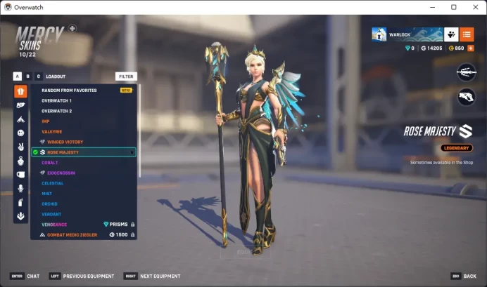 MERCY / ROSE MAJESTY / KIRIKO / AMATERASU / Full Mail Access / SEOUL DYNASTY AWAY  / Please Read Description / fkruh