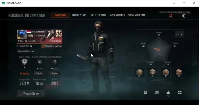 [MOBILE] Lv30|SV 67M|CV 39M|Sumek Border Guard,Etc|Shovel Machete|Many Weapon Skin| Gear Skin|CN Off|Infinite|CheckSS(AB2302)