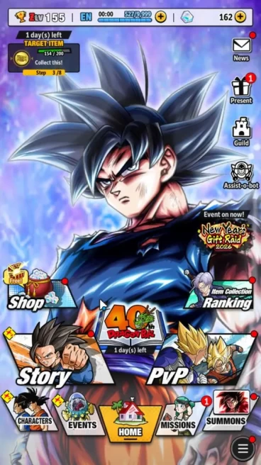 100M Total Power|LV155| 2 UL+ 29 LL | Ultra Instinct Sign Goku,Super Saiyan Goku |Android|Check SS(DBL897)