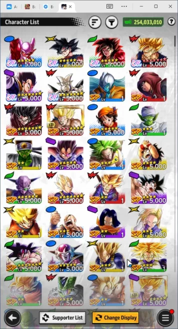 254M Total Power|LV156|6 UL+ 26 LL|Super Full Power Saiyan 4 Goku,Super Janemba,Ultra Instinct Sign Goku,Etc|Android|SS(DBL913)