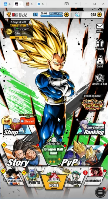 111M Total Power|LV155|4 UL+ 18 LL|Super Full Power Saiyan 4 Goku,Super Gogeta,Super Saiyan Goku,Vegeta|Android|CheckSS(DBL914)