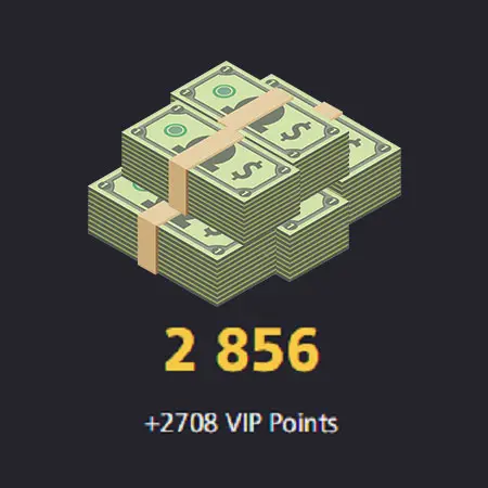 8BP - 2856 Cash+2708 VIP Points - Top Up - Android/IOS - Global