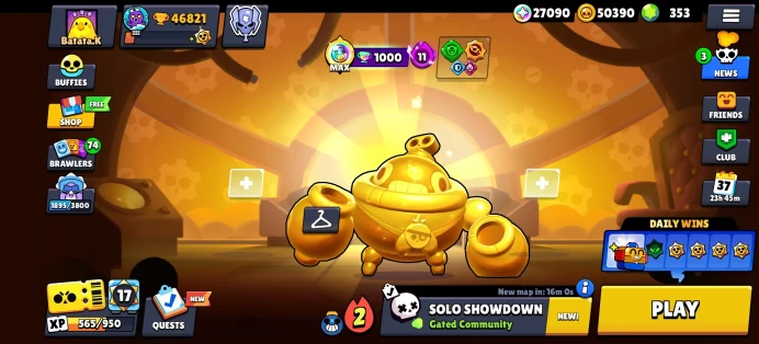 [Code 9018] Level 154 / 46k Trophy + 245 Skins / Very Cheap