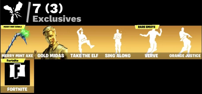 [3in1] INSTANT • FN (ALL PLATFORMS) CHANGE MAIL | Merry Mint Axe | 34 skins (2 paids) | 400 VB | Full access | Warranty | 2Gifts