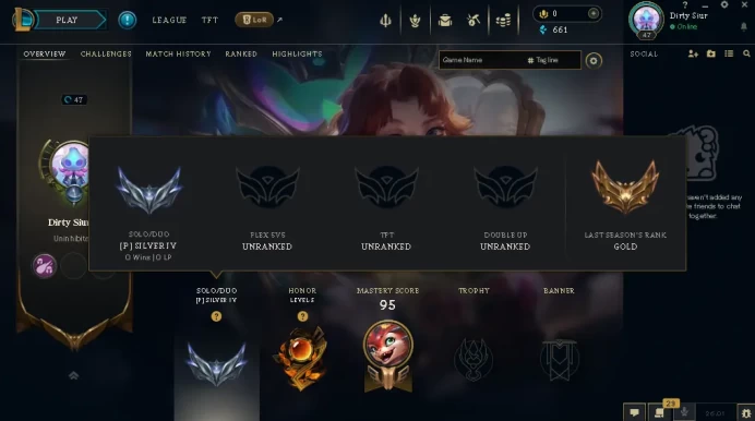 EUW -(S16) SILVER 4 START- 53 Champ - 12 Good Skins(3 Epic) - 661 BE - HONOR 5 -  S14 ACC - FULL ACCES - LIFETIME WARRANTY - CHEAP