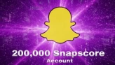 Account SnapChat With Over 200.000 Snapscore |Full Data Change |No Ban | No Restrictions