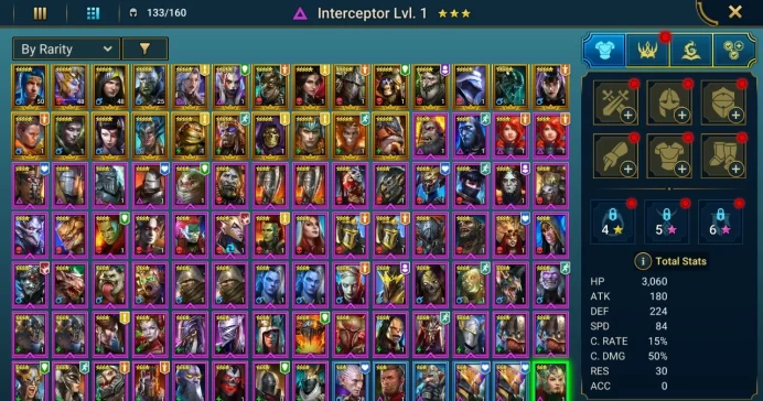 Starter acc with Yumeko : 92k energy / 59 mln coins / Lady Kimi, Black Knight, Arix, Ninja + 19 Login Legendaries / Gala 2x