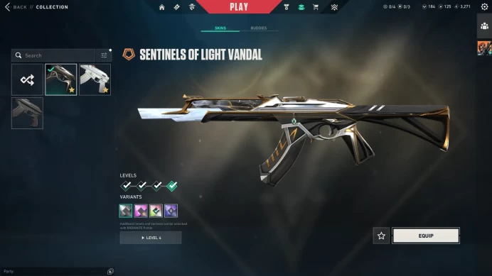 AP/OCE/SEA Sentinels of Light Vandal + Neptune Vandal + Platinum 3 [EP8ACT1] | Email + Full Access