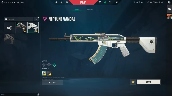 AP/OCE/SEA Sentinels of Light Vandal + Neptune Vandal + Platinum 3 [EP8ACT1] | Email + Full Access