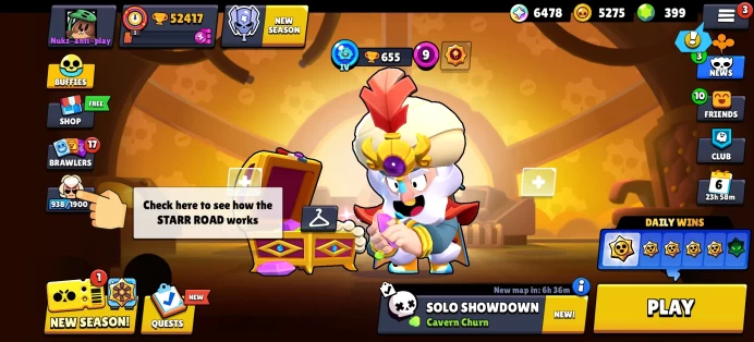 [Code 9050] Level 165 / 52k Trophy + 399 Gems / Very Cheap