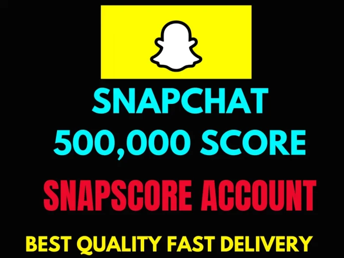 High-Quality Snapchat Account with Over 500K Snapscore Full Information Change Allowed Clean History – No Ban, No Restrictions