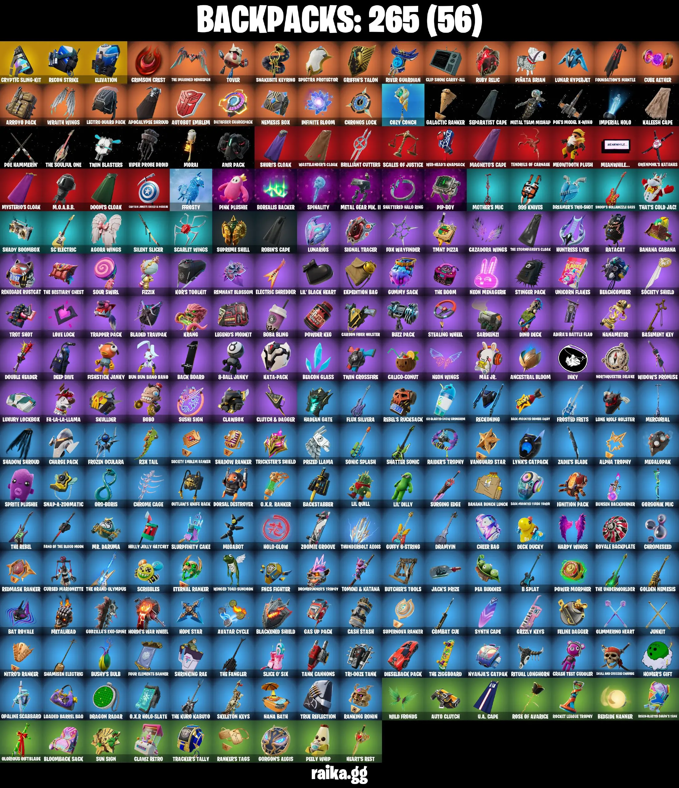 [PC|XBOX] 184 SKINS / Point Patroller / Dummy Supreme / Fixer / Cloud ...