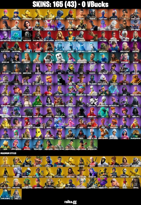 [PC|PSN] 165 SKINS / Wildcat / Neo Versa / Gold Brutus / Gold Meowscles / Gold Midas / Tart Tycoon / Game Knight / The Cube Queen