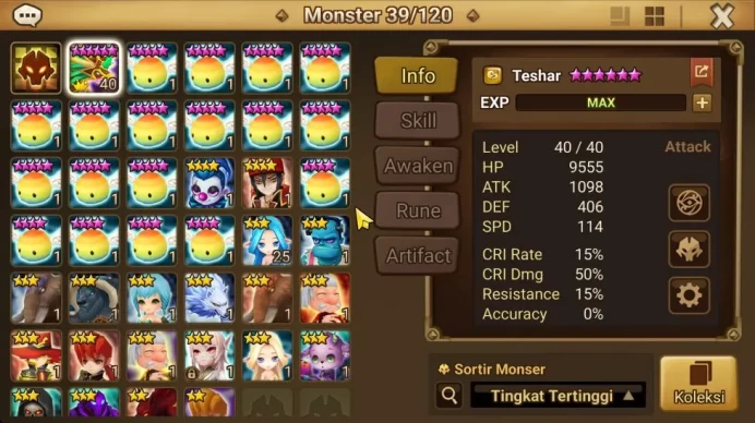 EU|Lv 25|Ready Gacha|160 11 YSC + 3 LAAS + 4 LS + 4 LDS + 105 MS + 1,6K Crystal|1 NB5[Thesar]|Hive|Check SS(SWR928)