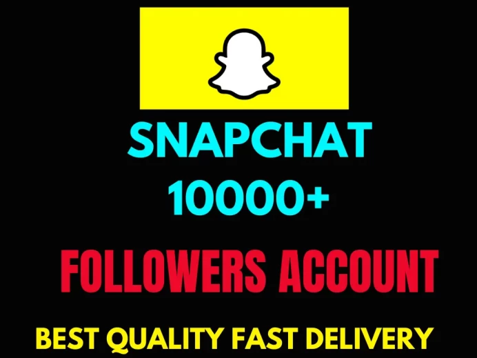 Snapchat Account for Sale | 10K Real Followers | Full Access