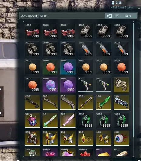 [Steam] Palworld + LVL 65 + Perfect Archive | Ammunition/Materials/Food + 9999 | All Details Changeable | Automatic Delivery
