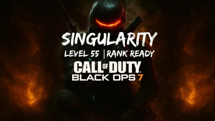 BO7 ∎ 30x guns Singularity Camos ∎ Lvl 55 ∎ Ranked Ready ∎  Full Access ∎ All platforms linkable ∎ BO7 not purchased ∎ Full Access