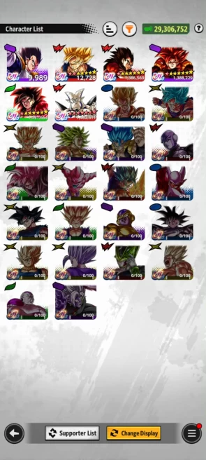 ANDROID+IOS- Team GT+ UL ss4 Goku 8S+UL ss4 Vegeta 8S+UL ss4 Gogeta 8S+ 21 LF (ss4 Goku+ss4 Gogeta+ss4 GokuVegeta) Have Equip (D113)