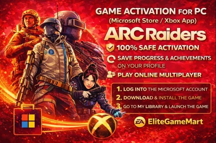 ARC RAIDERS Online • PC • Microsoft Store • Own Account • Steam Crossplay • Safe & Fast #GGV03
