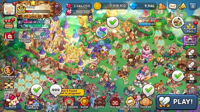 CRK413: Lv57 - 3346k Powers - Castle level 14 - 160 Cookie | Eli 3 - DarkCao
