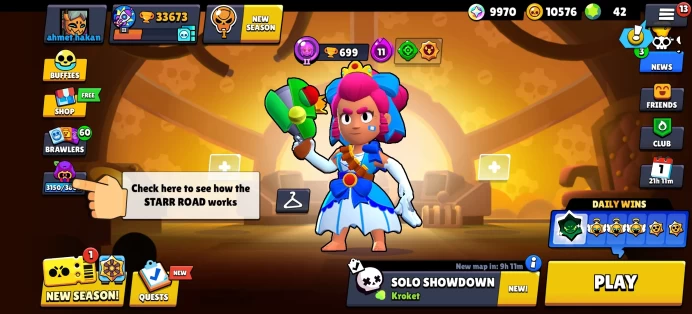 [Code 9080] Level 168 / 33k Trophy + Princesse Shelly / Very Cheap