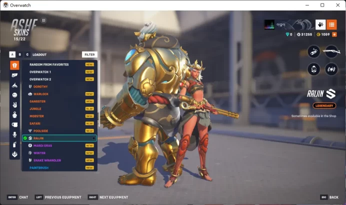WIDOWMAKER / SPELLBINDER / HANZO / ONRYO / ASHE / RAIJIN / Full Mail Access / see the picture / Please Read Description / crwpyt