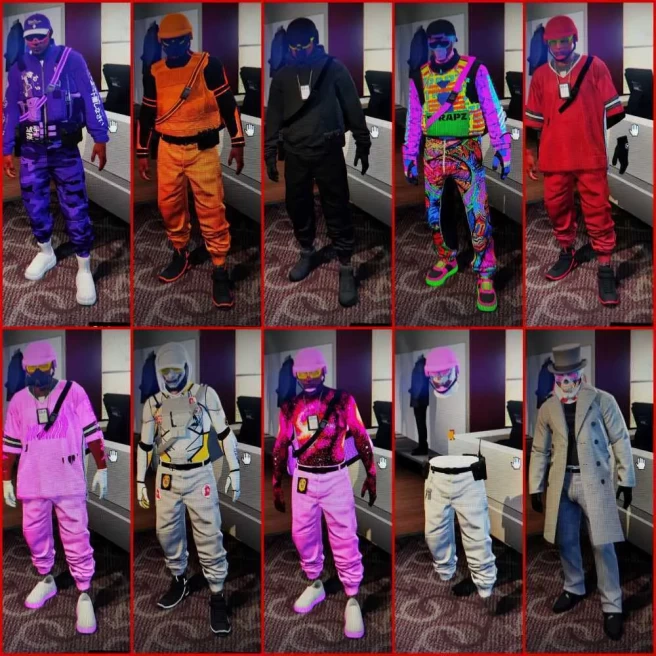 --ENHANCED--PC - STEAM -- 2 Billion MALE CHARACTER --100 Modded Cars 20x Modded Outfit -- RP 2444 -- FAST RUN - MAX STATS
