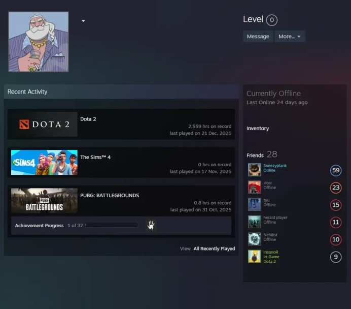 Dota 2 2599 hours-previous rank Guardian 4(1273MMR) 7 533 behavior